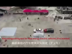 EV Battery Fire Blanket Reusable Fire Blanket Electric Car Fire Blanket